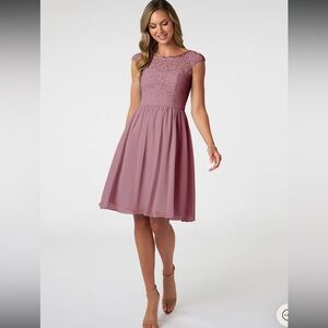 NWT Azazie Shivani Dress Size A10